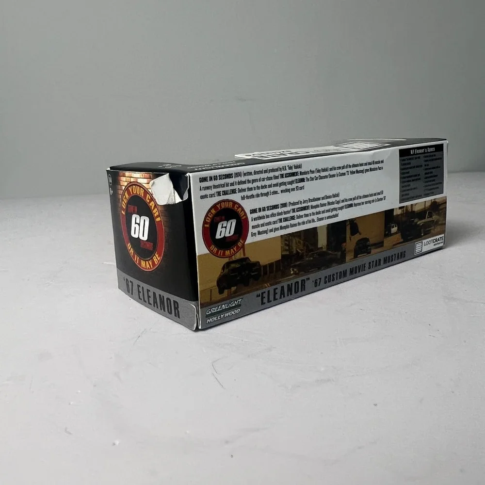Greenlight Eleanor 67 Custom Mustang Unisex 1:64 Silver Diecast Gone 60 Seconds